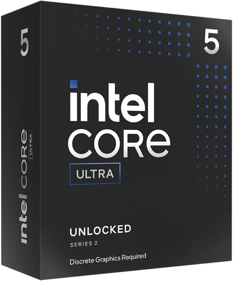 Intel Core Ultra 5 Desktop Processor 245KF - 14 cores (6 P-cores + 8 E-cores) up to 5.2 GHz